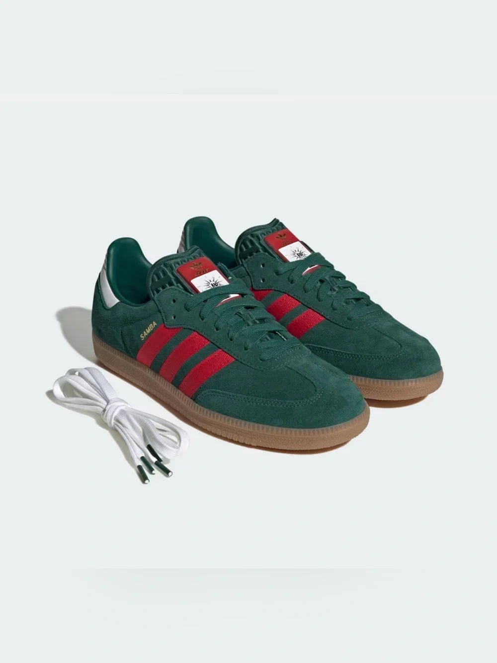 NWT adidas Samba OG Mexico FIFA World Cup 2026 IH6829 Green Red